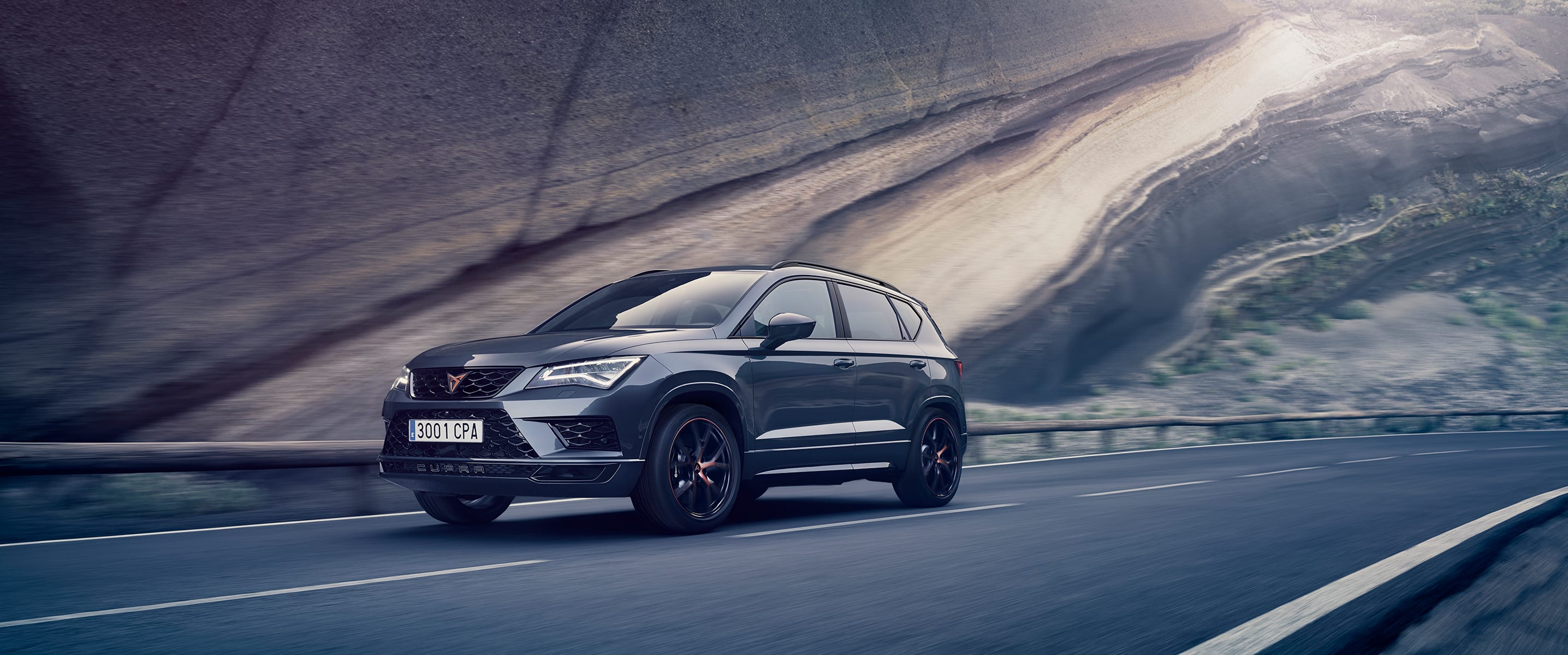 The amazing CUPRA Ateca on the road