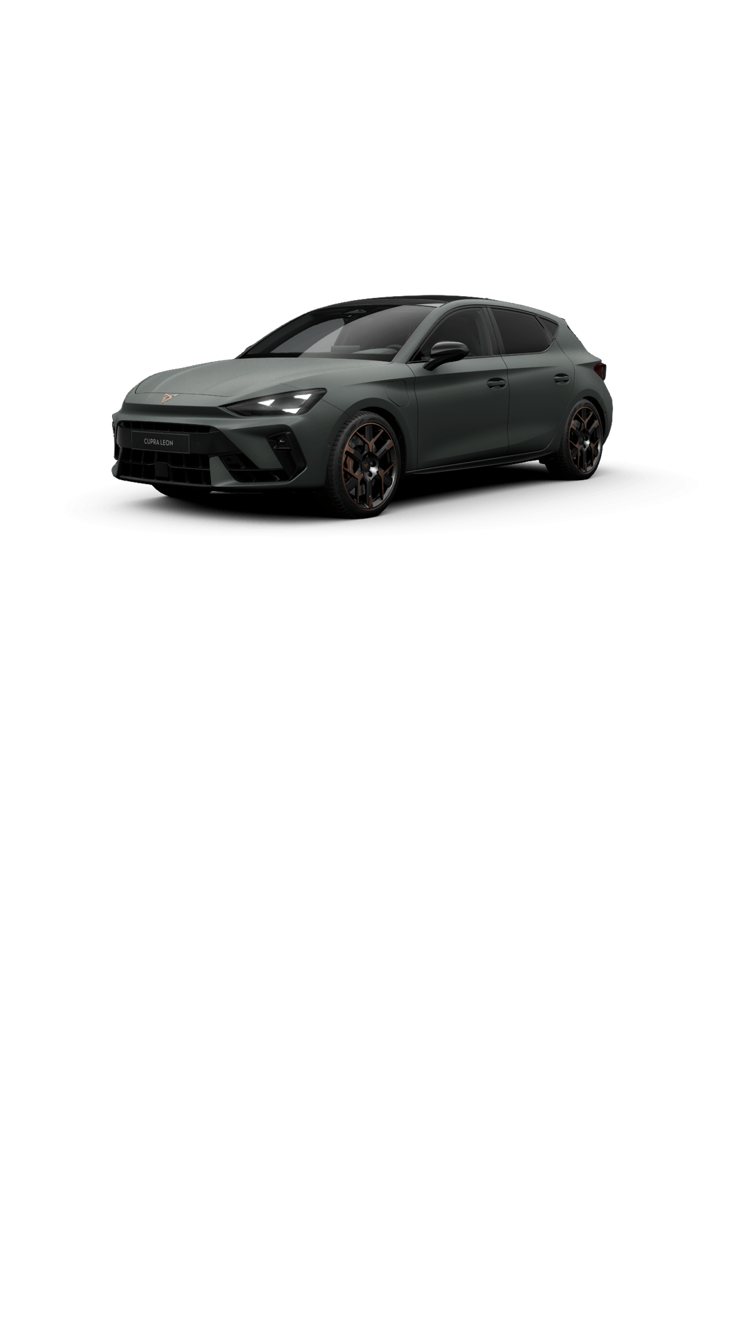 CUPRA - LEON - Enceladus Grey Matt - 19” Hailstorm Copper