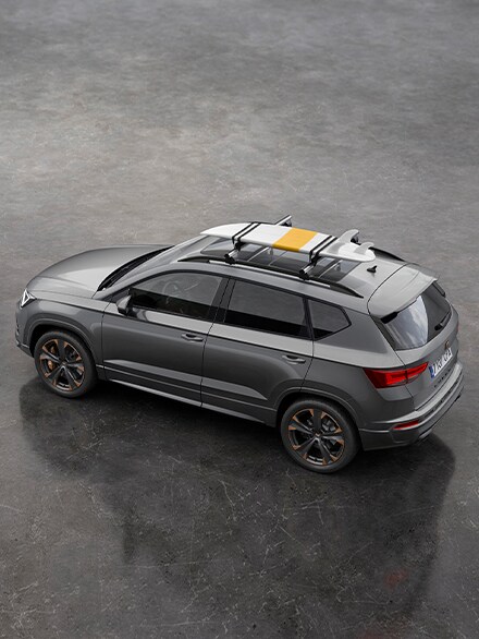 CUPRA Ateca roof with surf rack car accessory